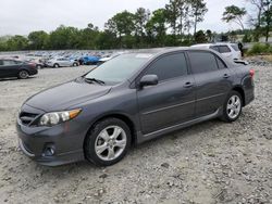 Toyota Corolla salvage cars for sale: 2011 Toyota Corolla Base