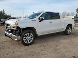 Salvage cars for sale from Copart Ontario Auction, ON: 2022 Chevrolet Silverado K1500 LTZ