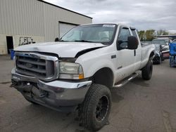 Salvage cars for sale from Copart Woodburn, OR: 2004 Ford F250 Super Duty
