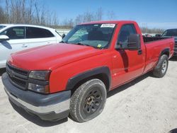 Salvage cars for sale from Copart Leroy, NY: 2007 Chevrolet Silverado C1500 Classic