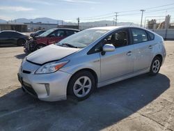 Salvage cars for sale at Sun Valley, CA auction: 2015 Toyota Prius