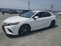 Salvage cars for sale at Sun Valley, CA auction: 2020 Toyota Camry SE