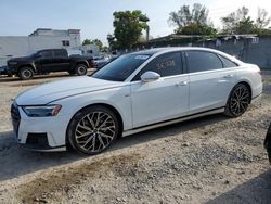 Salvage cars for sale from Copart Opa Locka, FL: 2021 Audi A8 L