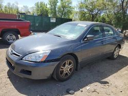 Salvage cars for sale at Baltimore, MD auction: 2007 Honda Accord SE