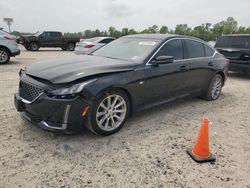 Salvage cars for sale at Houston, TX auction: 2023 Cadillac CT5 Luxury