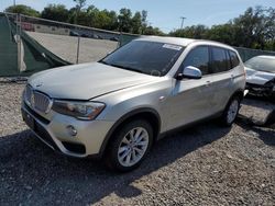 BMW X3 salvage cars for sale: 2016 BMW X3 SDRIVE28I