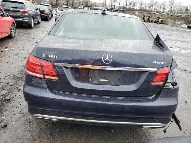 2016 Mercedes-Benz E 350 4matic