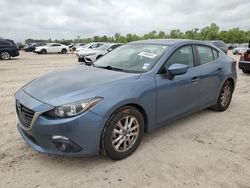 Salvage cars for sale from Copart Houston, TX: 2015 Mazda 3 Touring