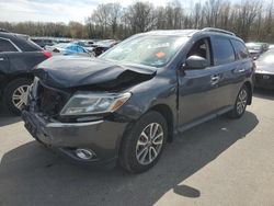 Salvage cars for sale from Copart Glassboro, NJ: 2013 Nissan Pathfinder S