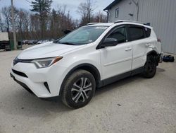Salvage cars for sale at Candia, NH auction: 2016 Toyota Rav4 LE