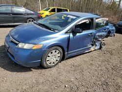 Salvage cars for sale from Copart Bowmanville, ON: 2008 Honda Civic DX