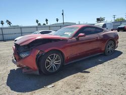 Salvage cars for sale at Mercedes, TX auction: 2016 Ford Mustang