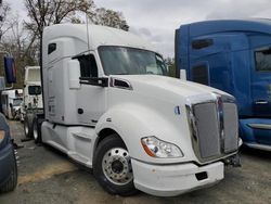 Salvage trucks for sale at Waldorf, MD auction: 2019 Kenworth Construction T680