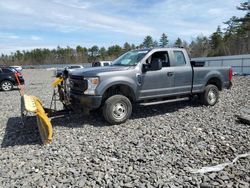 Salvage cars for sale from Copart Windham, ME: 2021 Ford F250 Super Duty