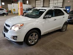 Salvage cars for sale from Copart Blaine, MN: 2015 Chevrolet Equinox LTZ