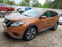 Salvage cars for sale at Midway, FL auction: 2015 Nissan Murano S