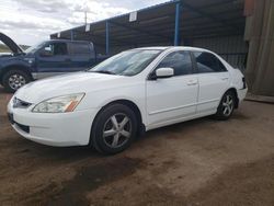 Salvage cars for sale at Colorado Springs, CO auction: 2005 Honda Accord EX