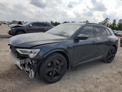 Salvage cars for sale from Copart Houston, TX: 2019 Audi E-TRON Premium Plus