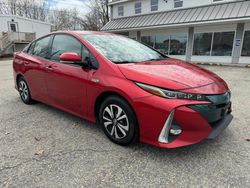 Vehiculos salvage en venta de Copart North Billerica, MA: 2017 Toyota Prius Prime