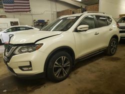 Salvage cars for sale at Ham Lake, MN auction: 2017 Nissan Rogue SV