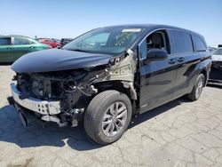 Salvage cars for sale from Copart Martinez, CA: 2021 Toyota Sienna LE