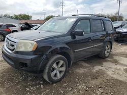 Salvage cars for sale from Copart Columbus, OH: 2010 Honda Pilot Touring