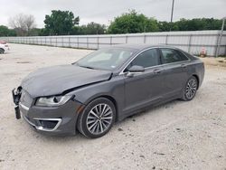 Salvage cars for sale from Copart San Antonio, TX: 2019 Lincoln MKZ