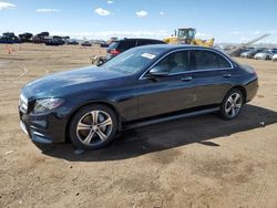 Salvage cars for sale at Brighton, CO auction: 2017 Mercedes-Benz E 300 4matic