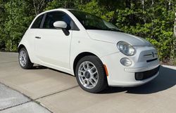 Salvage cars for sale from Copart Savannah, GA: 2013 Fiat 500 POP