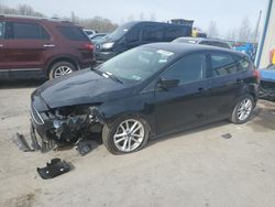 Salvage cars for sale at Duryea, PA auction: 2018 Ford Focus SE