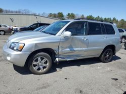 Salvage cars for sale from Copart Exeter, RI: 2005 Toyota Highlander Limited