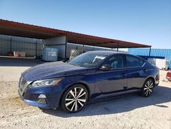 Salvage cars for sale at Andrews, TX auction: 2019 Nissan Altima SR