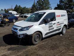 Vehiculos salvage en venta de Copart Denver, CO: 2017 Ford Transit Connect XL