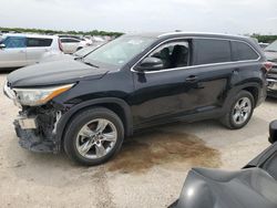 Toyota Highlander Limited salvage cars for sale: 2016 Toyota Highlander Limited