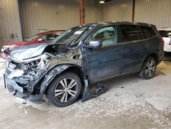 Honda Pilot EXL salvage cars for sale: 2016 Honda Pilot EXL