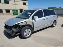 Salvage cars for sale from Copart Wilmer, TX: 2009 Nissan Quest S