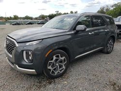 Salvage cars for sale from Copart Riverview, FL: 2022 Hyundai Palisade Calligraphy