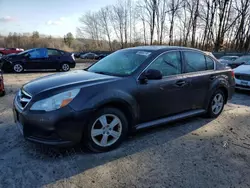 Salvage cars for sale from Copart Candia, NH: 2010 Subaru Legacy 2.5I