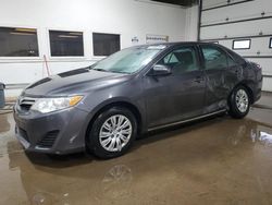 Salvage cars for sale at Blaine, MN auction: 2014 Toyota Camry L