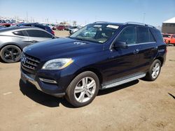 Mercedes-Benz ML 350 4matic salvage cars for sale: 2014 Mercedes-Benz ML 350 4matic