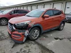 Salvage cars for sale at Louisville, KY auction: 2017 Hyundai Tucson SE