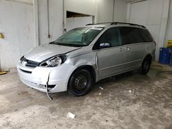 Salvage cars for sale at Madisonville, TN auction: 2005 Toyota Sienna CE