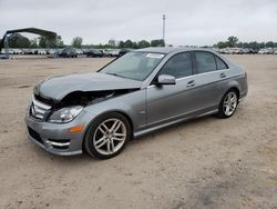 Salvage cars for sale at Newton, AL auction: 2012 Mercedes-Benz C 250