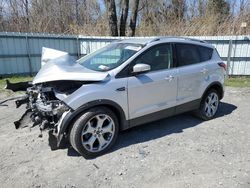 Salvage cars for sale at Albany, NY auction: 2019 Ford Escape Titanium