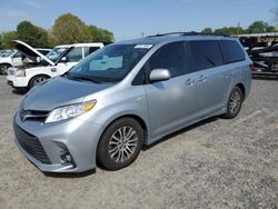 Salvage cars for sale from Copart Mocksville, NC: 2019 Toyota Sienna XLE