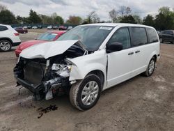 Salvage cars for sale at Madisonville, TN auction: 2019 Dodge Grand Caravan SE