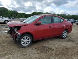 Nissan salvage cars for sale: 2014 Nissan Versa S