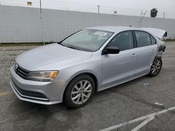 Volkswagen Jetta SE salvage cars for sale: 2015 Volkswagen Jetta SE