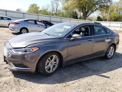 Salvage cars for sale at Chatham, VA auction: 2018 Ford Fusion SE