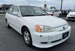 Salvage cars for sale at Sacramento, CA auction: 2003 Honda Civic Hybrid